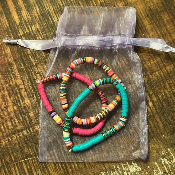 Colorful Beaded Bracelets Set - Picture 4 of 5
